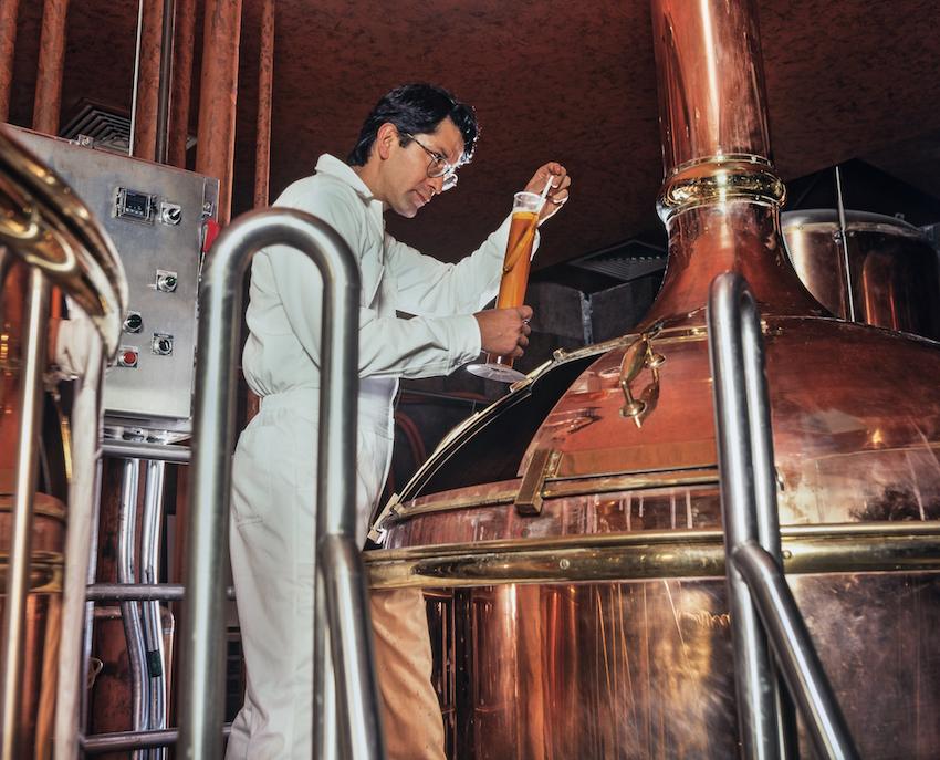 Filtration de la bière