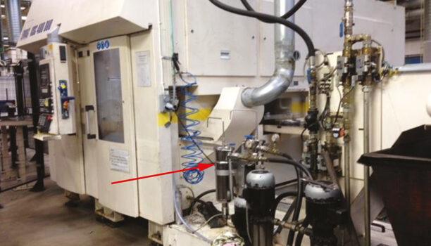 Exemple de filtration sur des huiles de coupe